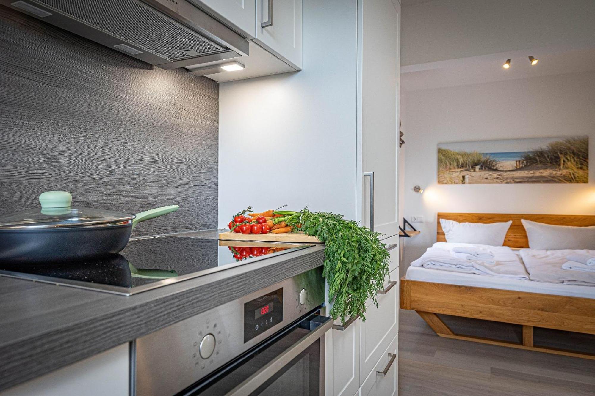 האריסלי Fewo1846 - Strandresidenz Wassersleben Suedblick App 689 - Komfortables Apartment Mit Balkon Und Meerblick מראה חיצוני תמונה