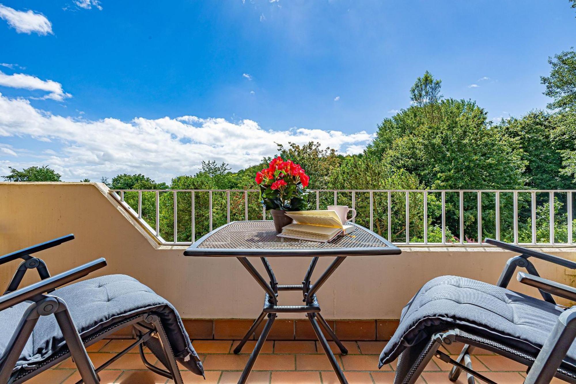 האריסלי Fewo1846 - Strandresidenz Wassersleben Suedblick App 689 - Komfortables Apartment Mit Balkon Und Meerblick מראה חיצוני תמונה