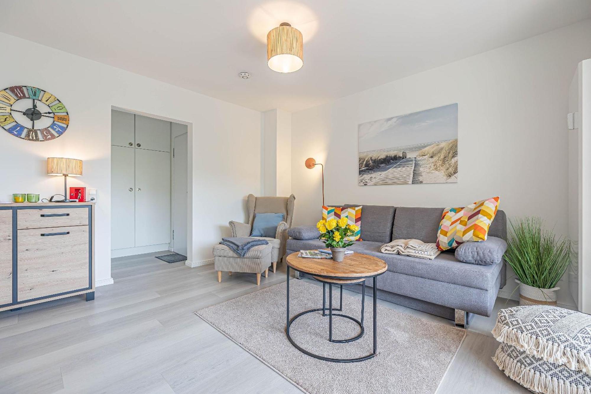 האריסלי Fewo1846 - Strandresidenz Wassersleben Suedblick App 689 - Komfortables Apartment Mit Balkon Und Meerblick מראה חיצוני תמונה